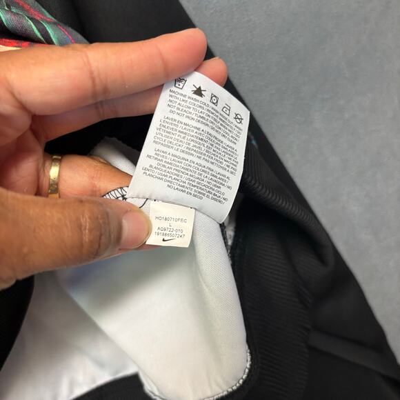 Nike Damask Cropped Sweatshirt Crewneck Floral Hawaiian Skater Athletic Large - Picture 8 of 10